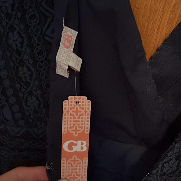 NWT!! Dillard’s Gianni Bini Party Cocktail Lace Dress Open Back M - Picture 14 of 14